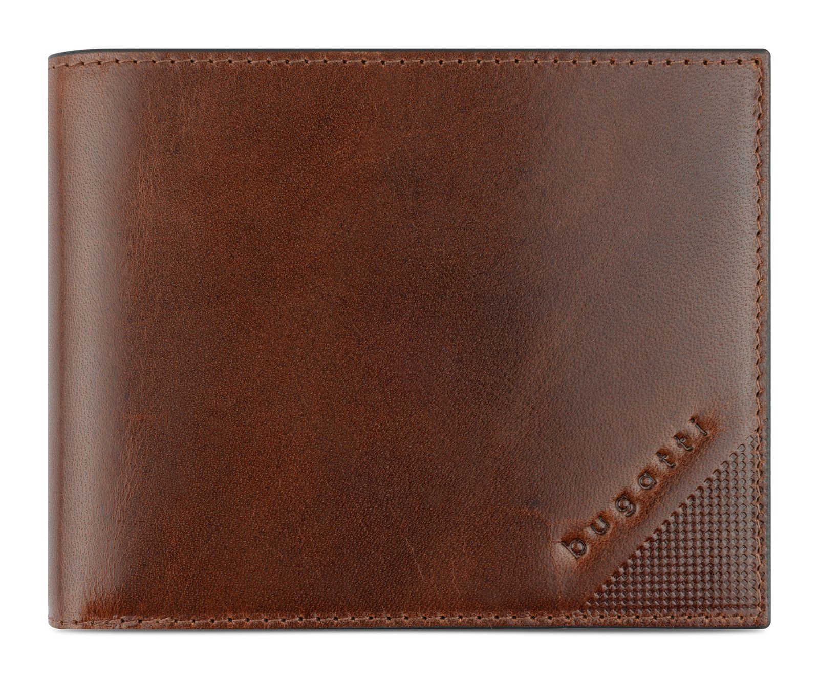 bugatti Wallet With Flap Cognac