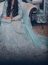 Pakistani Indian bridal maxi design Waleema/wedding dress.
