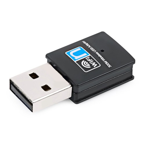300Mbps Mini Wireless USB Wifi Adapter for Desktops Laptops Windows 10 /vi - Picture 6 of 7
