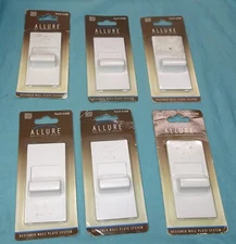 LOT OF 6 PIECES = NEW = TAYMAC A30W 1-Gang ALLURE Toggle Switch Insert = White