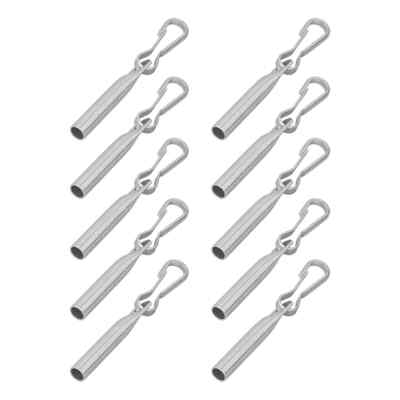 Seil Endverschluß Ø8 mm mit Simplexhaken Set von 10 Stück