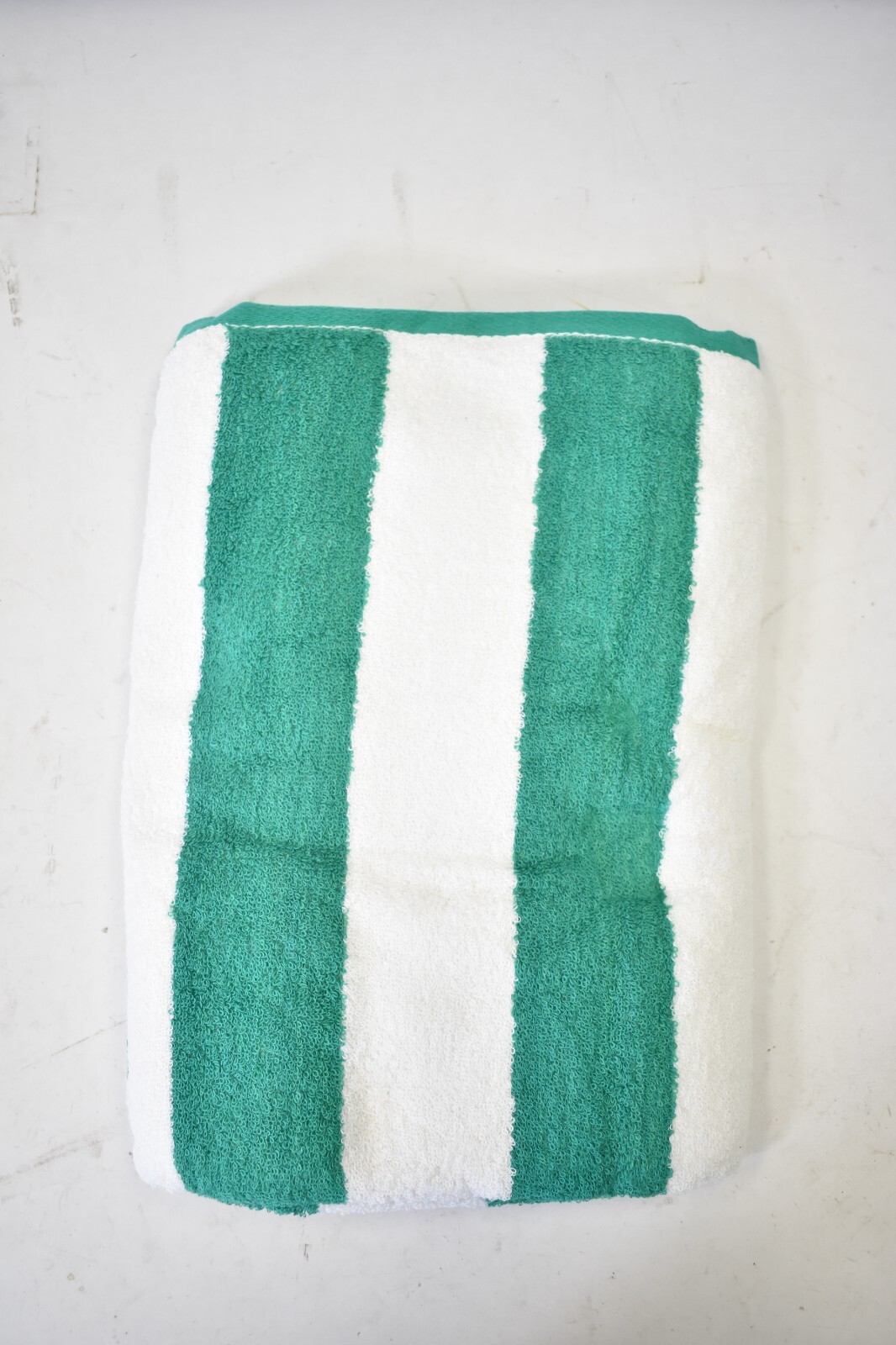 Utopia Cabana Stripe Beach Pool Towels Green 30" x 60" 4 Pack Ring Spun