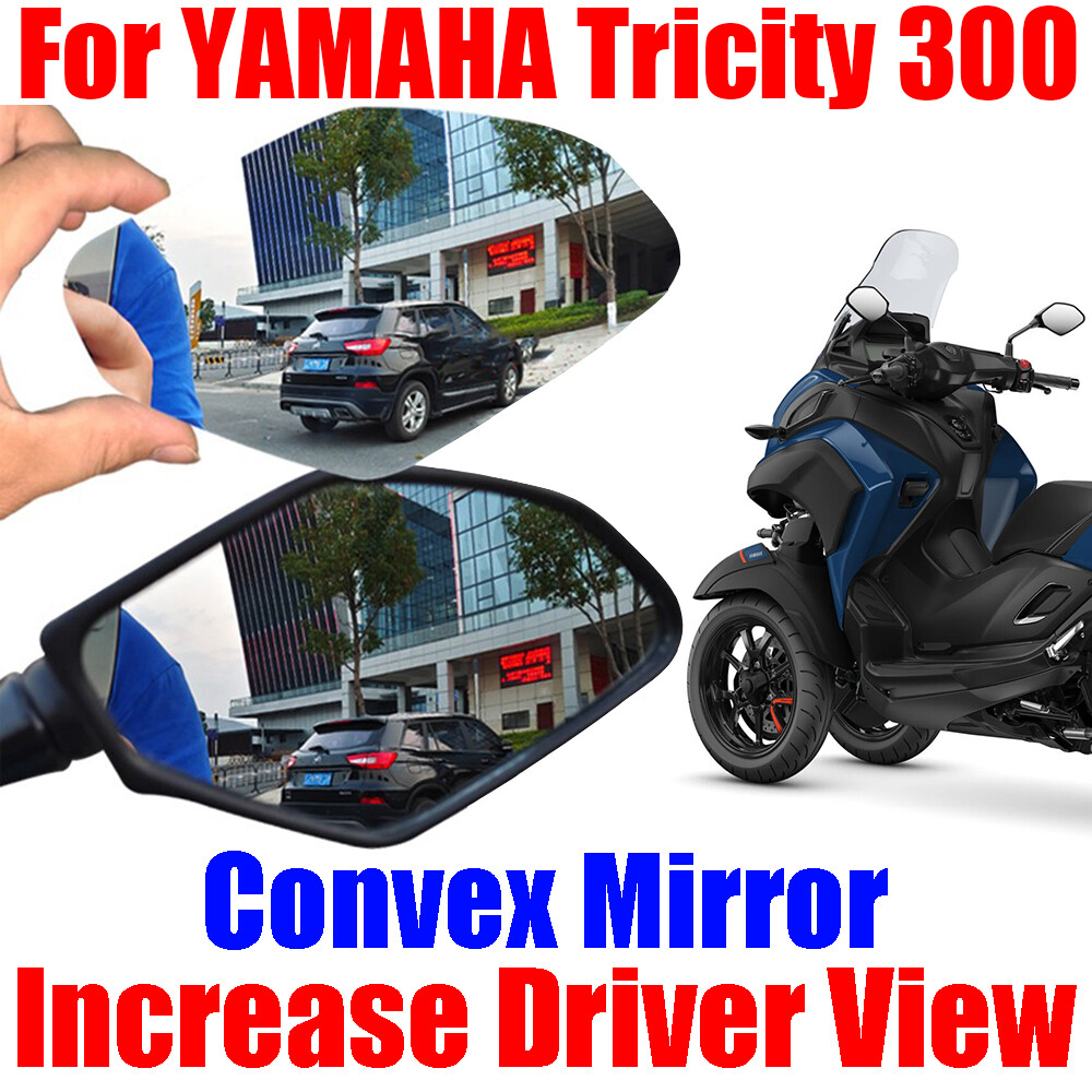 For YAMAHA Tricity 300 Motorcycle Convex Mirror Rearview Mirrors