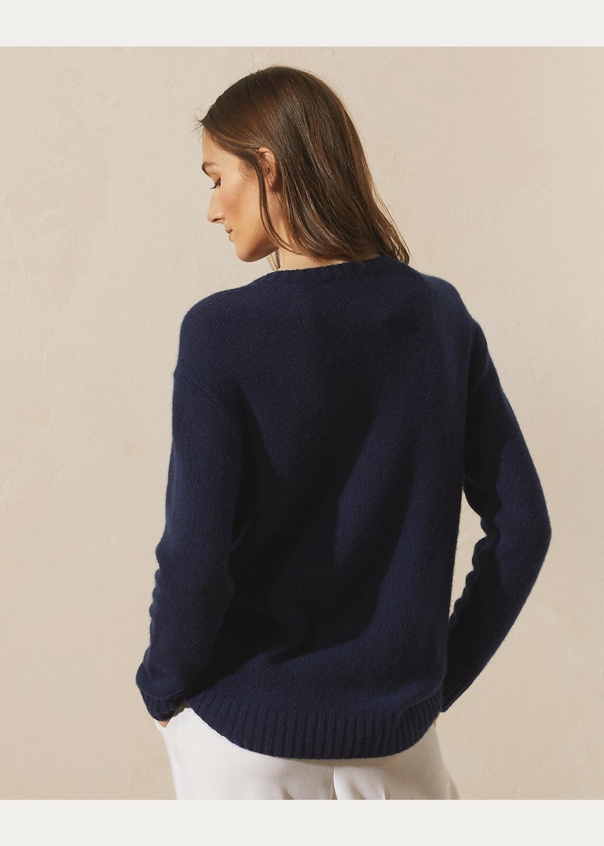 Ralph Lauren Purple Label Collection Womens Deauville Polo Bear 