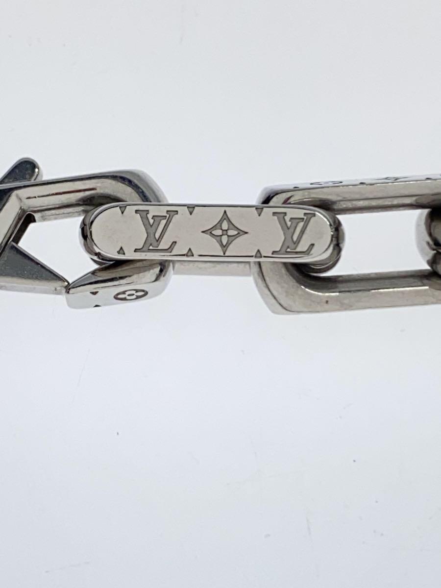 LOUIS VUITTON Necklace M00307 Monogram Flower LV Silver LOUIS VUITTON Necklace M00307 Monogram Flower LV Silver