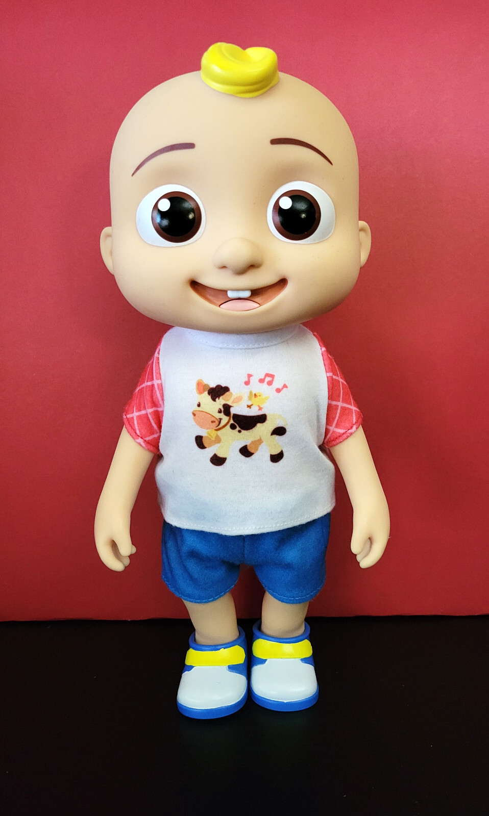 CoComelon Official Deluxe Interactive JJ Doll 12 inch with Sounds