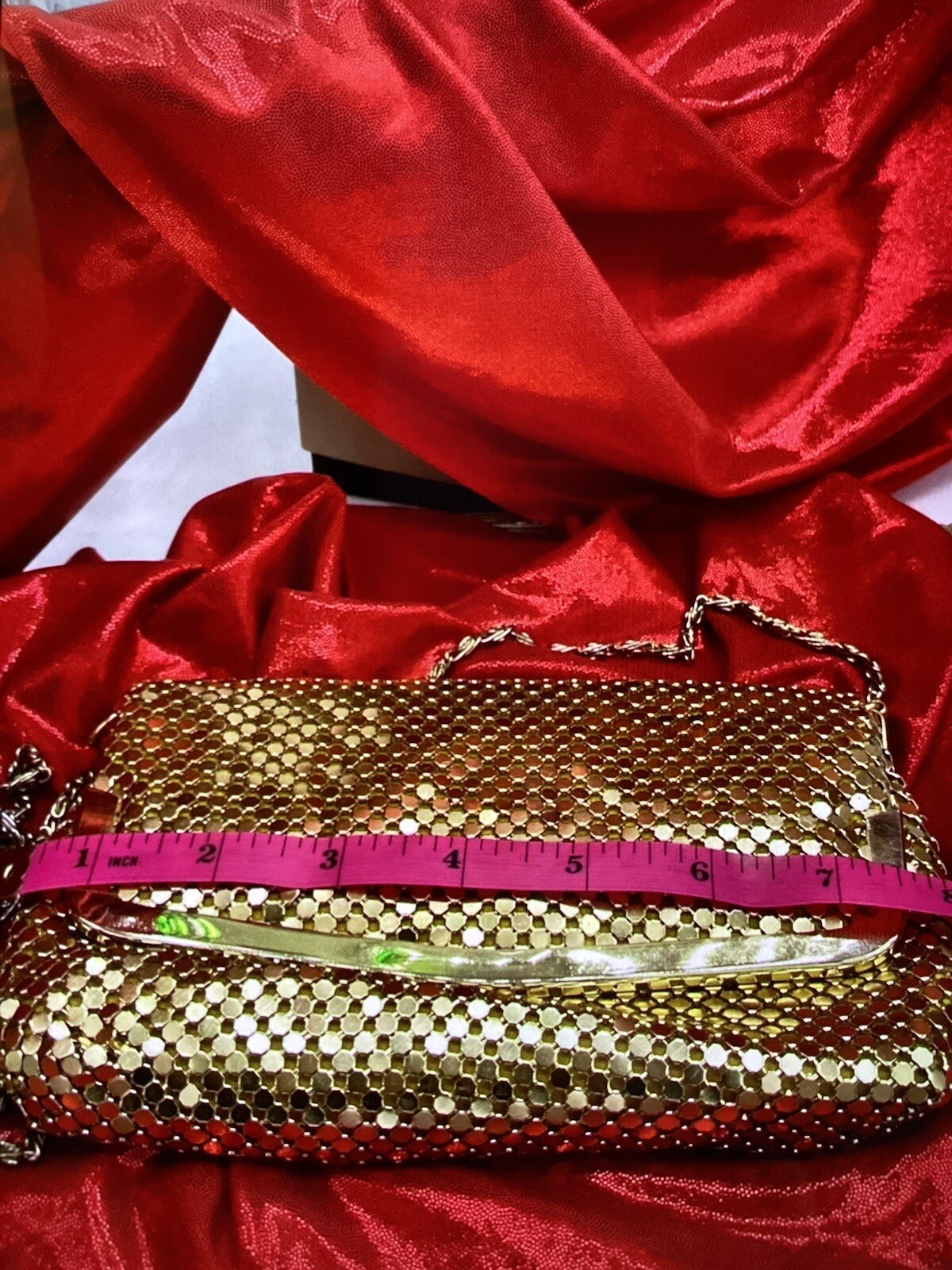 Another y&s Handbag In Gold Mesh ASO Amy Winehouse Very Rare Find!! image 7