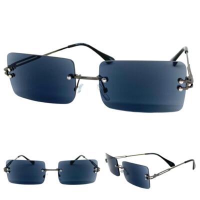 Men Classy Elegant Modern Retro READING SUN GLASSES Readers Gray Frame Dark Lens