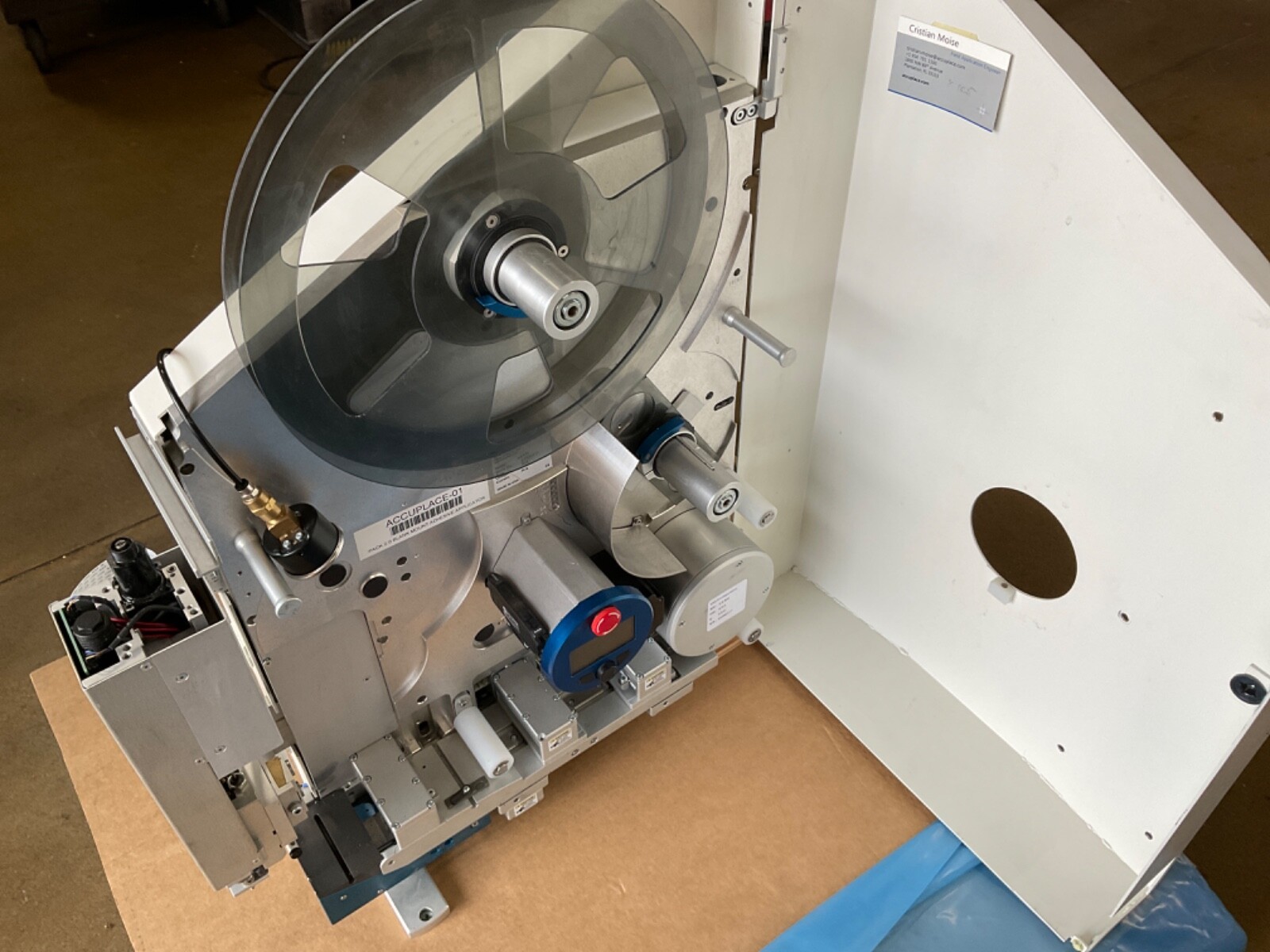 Accuplace AEvo Label Maker Automatic Label Printer 24/48 VDC