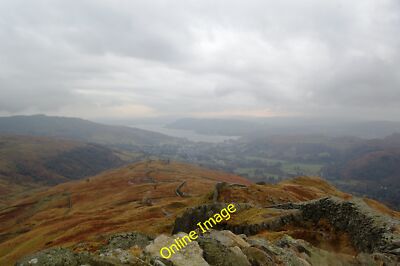 Photo 6x4 Towards Windermere from Low Pike Rydal  c2014