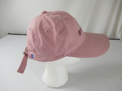 Champion Logo Hat Pink Baseball Cap Women Adjustable | eBay