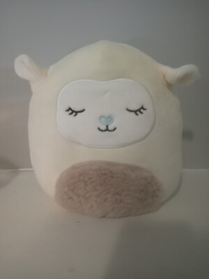 Squishmallows 8  Sheep Fuzzy Furry Belly Easter Plush