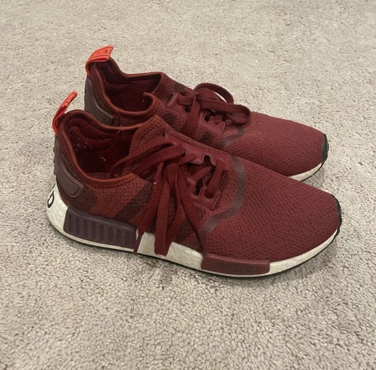 adidas gazelle silver green womens adidas Nmd R1 Cloud White Acid Red (Women's) main image 1