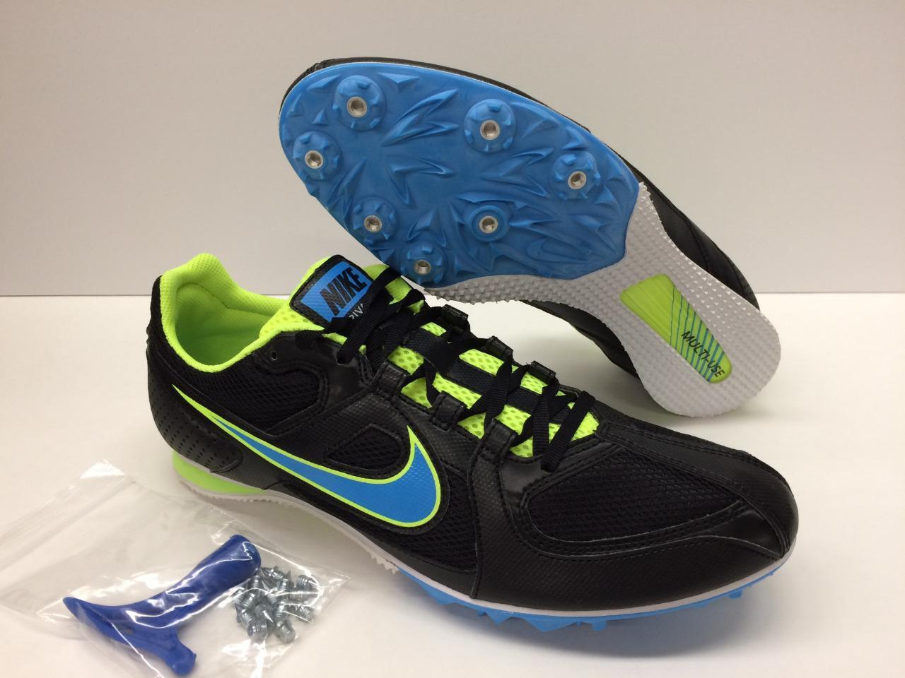 Nike ZOOM Rival MD 6 Race Jump Running Track Spikes Shoes + Mens 13 | eBay