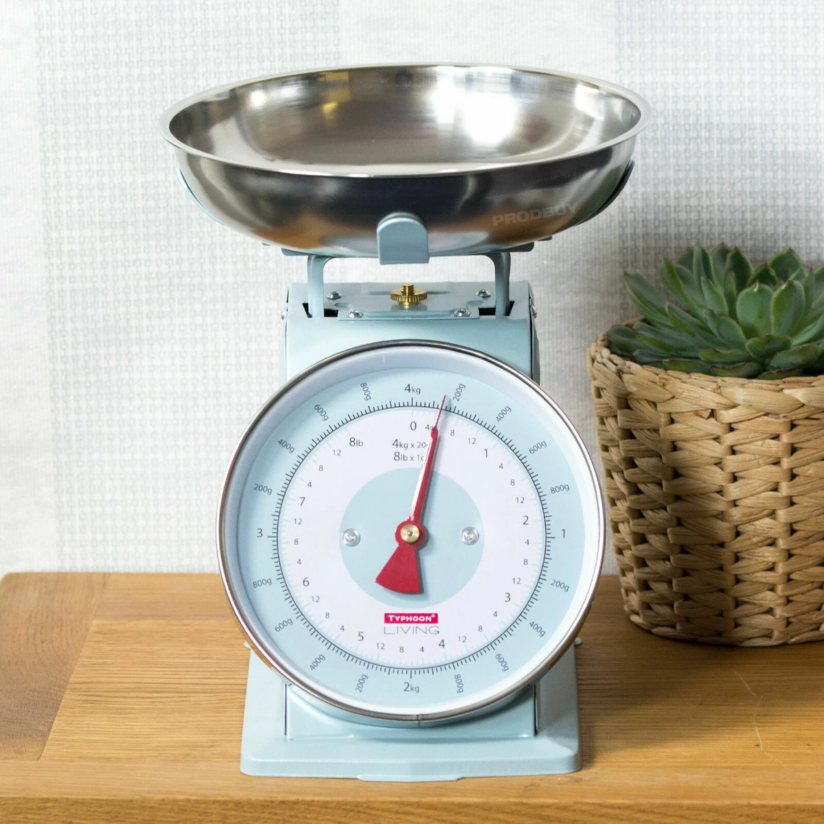 Typhoon Stainless Steel Retro Mechanical Kitchen Scale