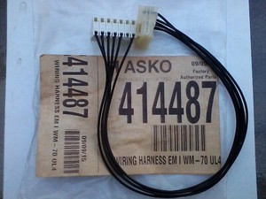 ASKO 414487 WIRING HARNESS EM I WM-70 UL4 TUMBLE DRYER WIRE CABLE FAP