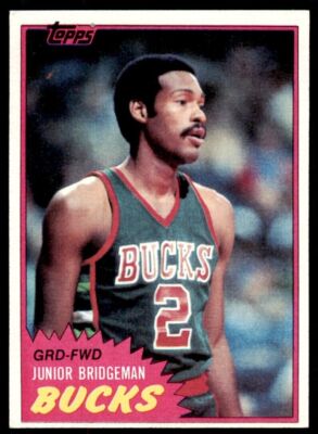 1981-82 Topps Junior Bridgeman . Milwaukee Bucks #MW97