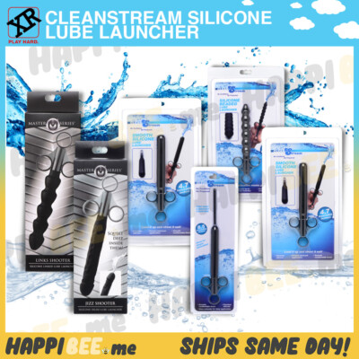 CleanStream Lube Launcher Shooter Tube Injector Cum Lubricant Applicator