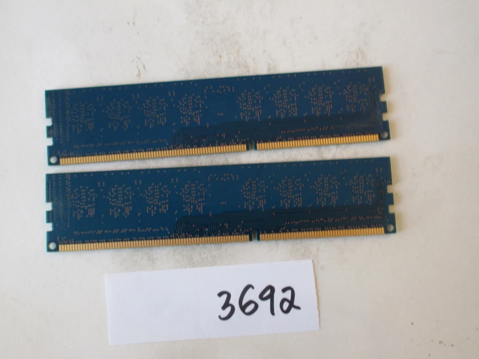 Hynix HMT325U6BFR8C-H9 2x2Gb=4Gb PC3-10600 1333Mhz DDR3 Desktop Memory RAM (3692 - Image 2 of 2