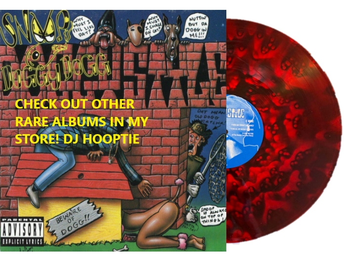 SNOOP DOGGY DOGG DOGGYSTYLE 2X VINYL NEW! LIMITED RUBY RED