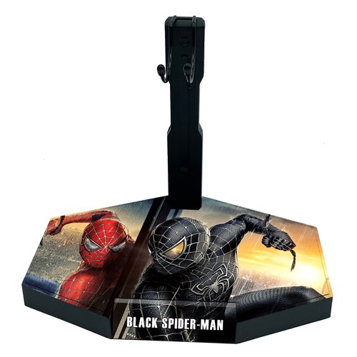 Supporto display action figure in scala 1/6 nero Spider-Man personalizzato - Foto 19 di 28