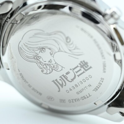 SEIKO × Lupin The 3rd Official Chronograph SS Quartz Limited to