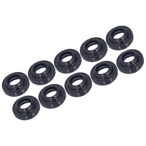 AC Compressor Oil Seal 10 Pcs Automotive Air Conditioning Compressor Shaft Seal - Picture 4 of 12