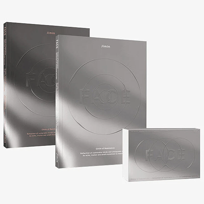 BTS JIMIN [FACE] Album PHOTOBOOK Ver/ CD+Photo Book+Card+2 Post