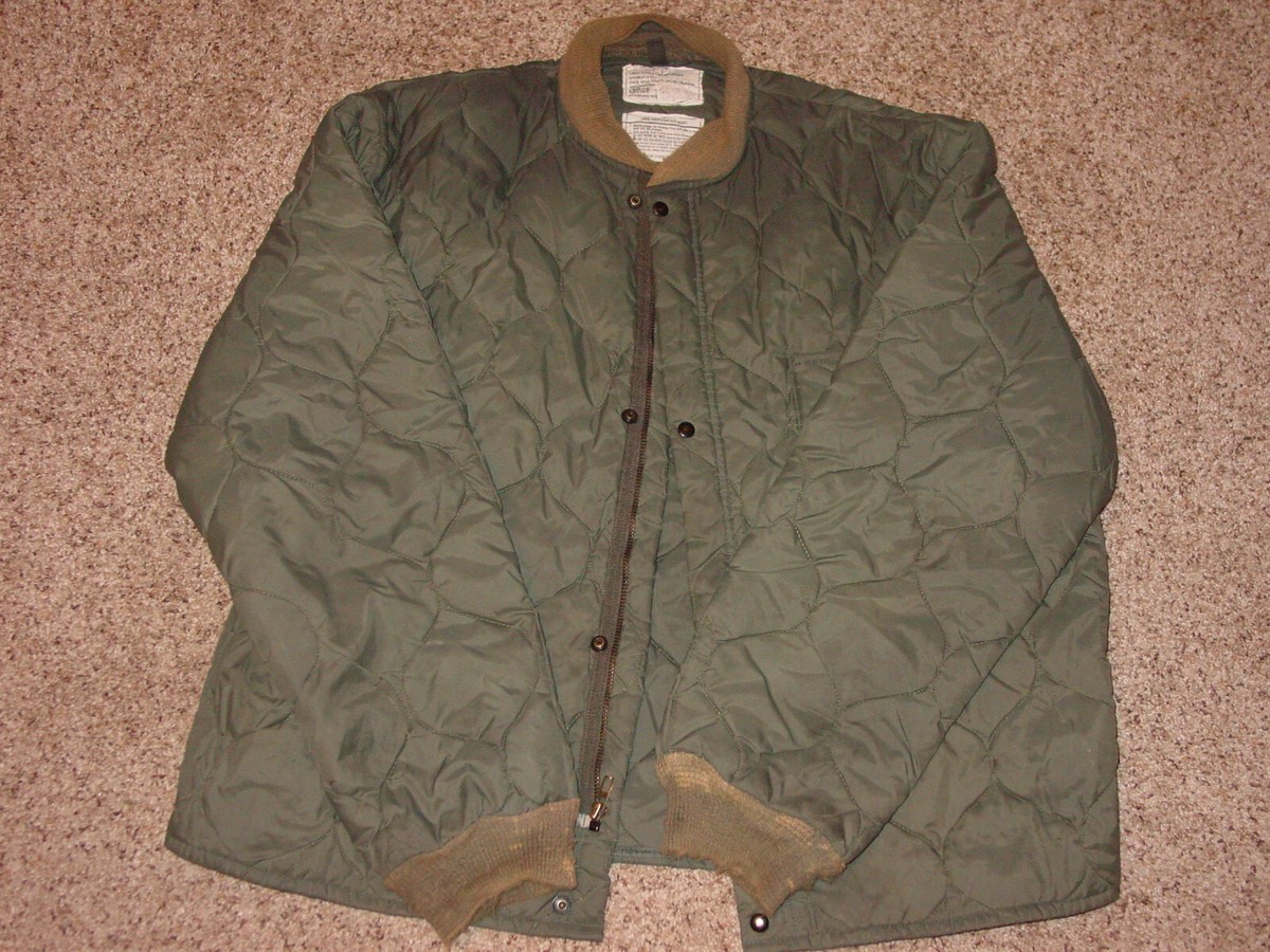 ジャケット・アウター 00s USAF CWU-9P Quilting Jacket US Air Force 80s USAF Flyers CWU-9/P Quilted Liner Jacket