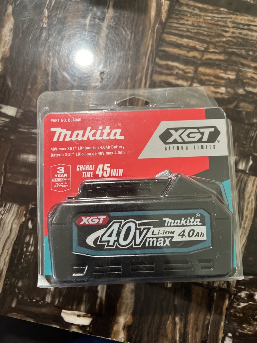 Makita 40V Max XGT 4 Ah Battery Pack Lithium Ion Model BL4040 