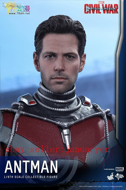 Hot Toys Mms362 1/6 Captain America 3 Civil War Ant-Man 2.0