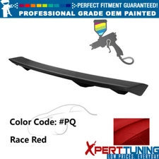 Fits 10-14 Ford Mustang LS Style ABS Trunk Spoiler Wing Painted #PQ Race Red