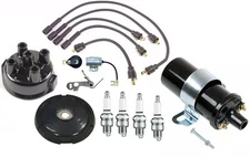 Distributor Tune Up Kit & 6 Volt Coil Allis Chalmers D10, D12, D14, D15, D17