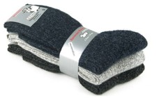 Thick Wool Socks for Men 80 Wool Midweight 3 Pairs