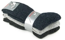 Thick Wool Socks for Men %80 Wool Midweight 3 Pairs