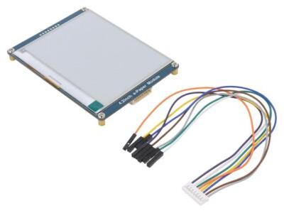 13353 Display: E-Papier 4,2'' 400x300 Displayabmessung: 84,8x63,6mm WAVESHARE