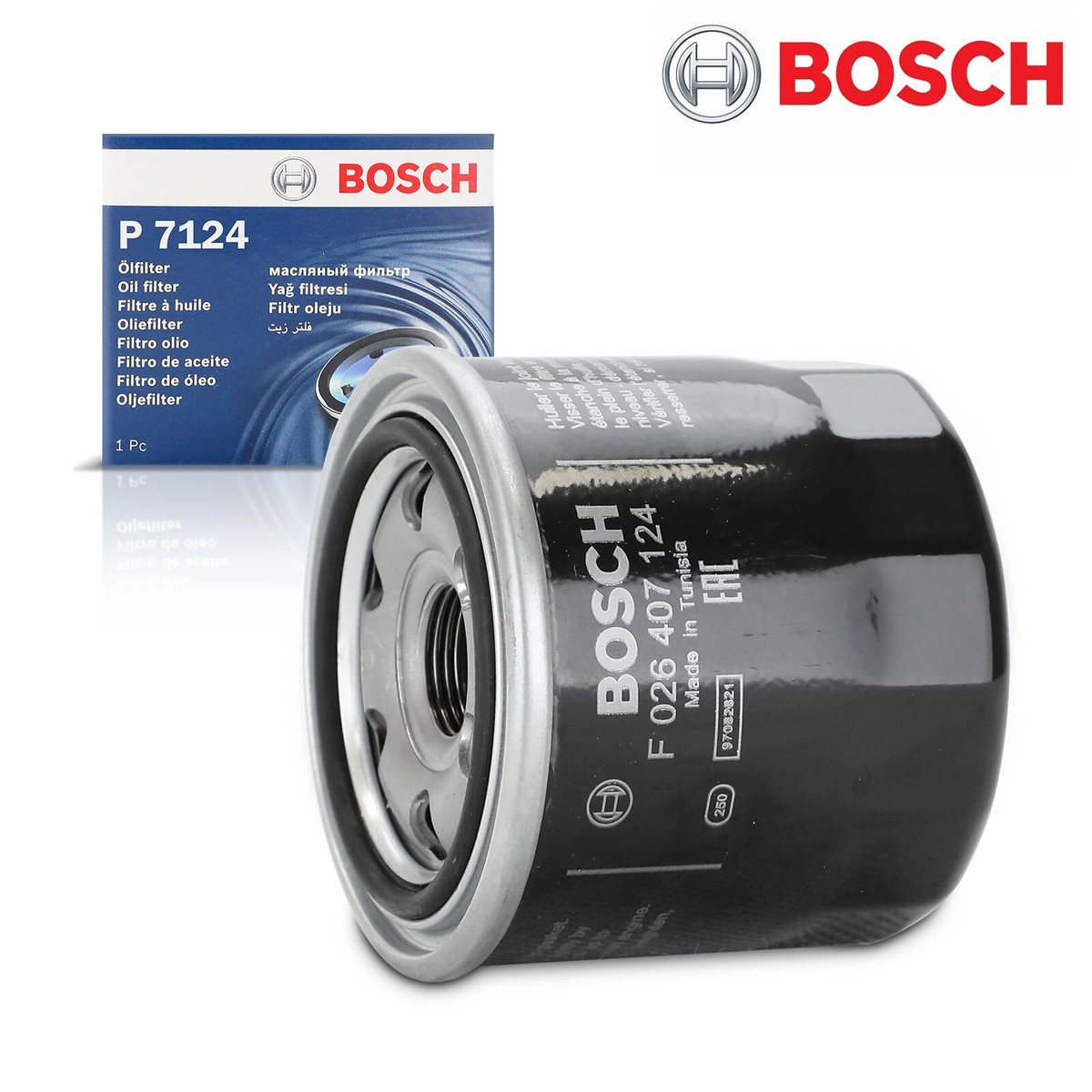 BOSCH F026407124 ÖLFILTER FÜR HYUNDAI ACCENT COUPE ELANTRA I20 I30  