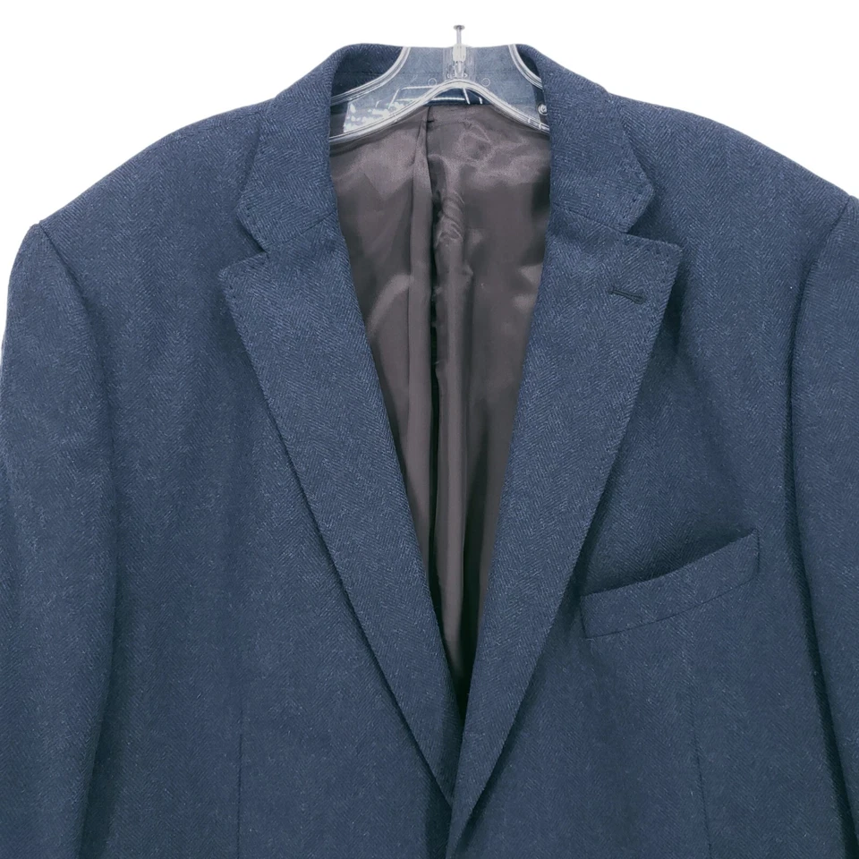 Blazer GANT Officina Marlane Abrigo Deportivo Chaqueta Azul Espiga Ajuste Clásico IT 56 Foto 2 de 4