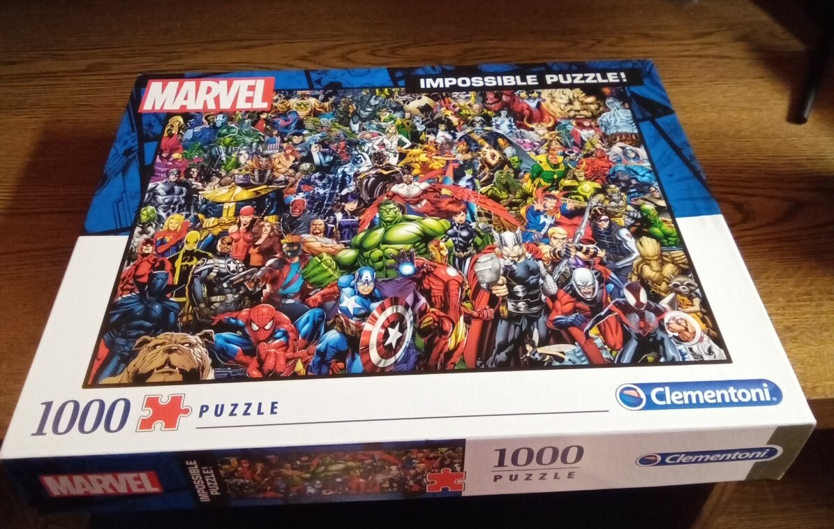 Marvel impossible 1000 Piece Puzzle preowned | eBay