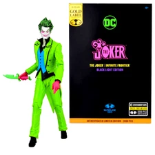 JOKER DC EXCLUSIVE INFINITE FRONTIER GOLD LABEL /3000 SDCC NEW SEALED BLACK