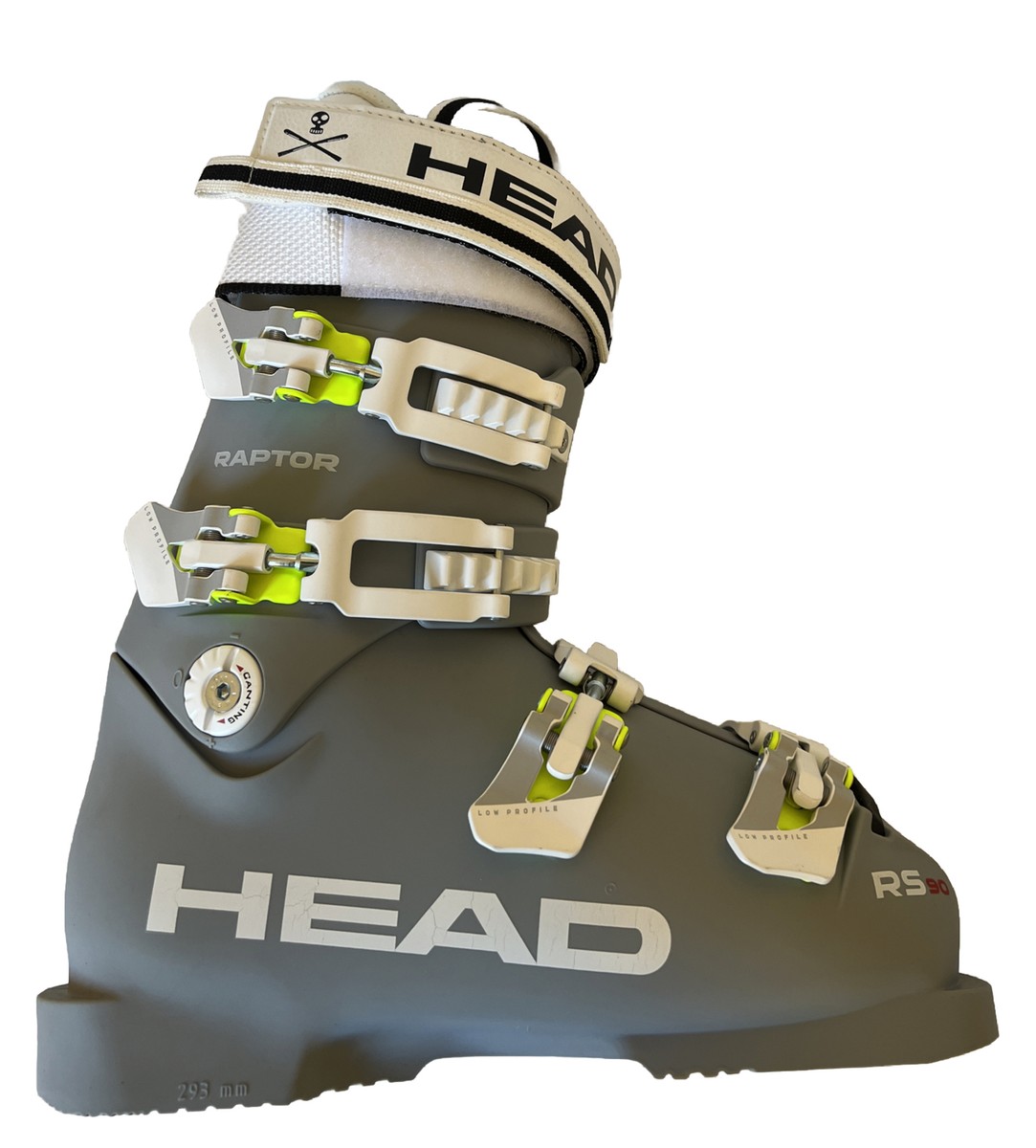 Head Raptor 90 RS W Ski Boot 25.5 Gray / White | eBay