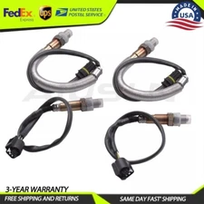 4PCS Upstream&Downstream Oxygen O2 Sensor For BMW V8 4.4L 234-5026 234-4876 OEM