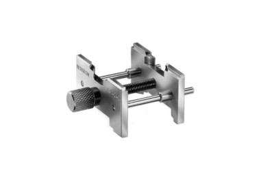 Bergeon 4040 Extensible and Reversible Watch Movement Holder, Silver, Swiss Made