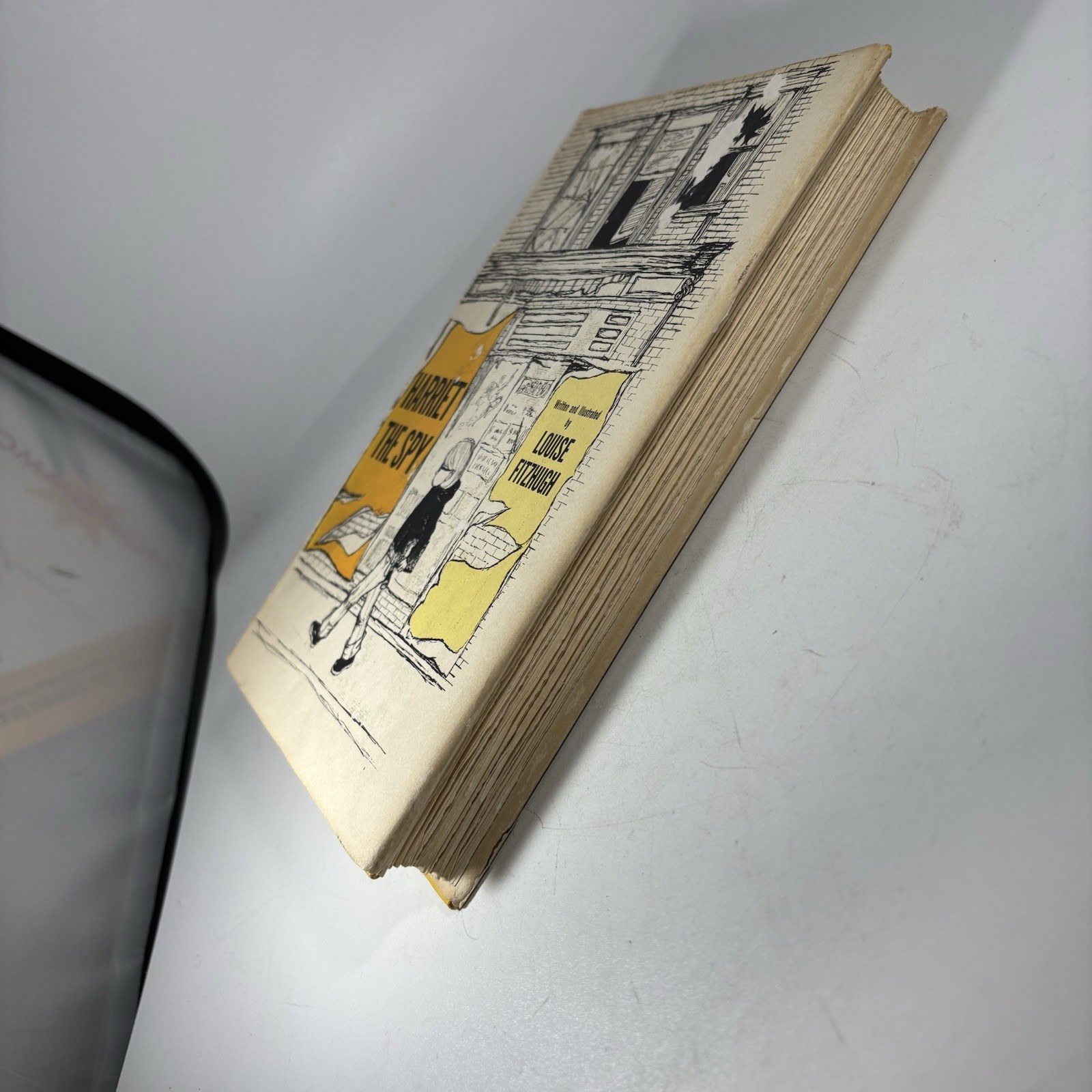 FILA HARRIET THE SPY Louise Fitzhugh 1964 Book 1st Edition Dust Jacket BCE Harper Row