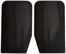 Sparco 03791nr Universal Mud Flaps Guards Black 11x18.5 1 Pair