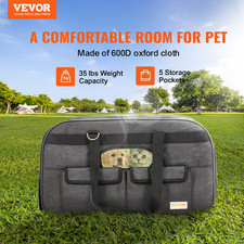 Cat Carrier with Wheels, Black