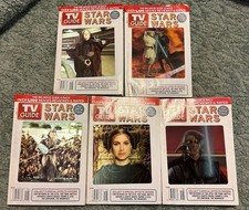 Star Wars Episode 3 Revenge of the Sith Collectable Hologram TV Guides Set of 5
