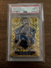 23-24 Optic Dereck Lively Reactive Yellow RC #248 PSA 10 Dallas Mavericks Pop 3