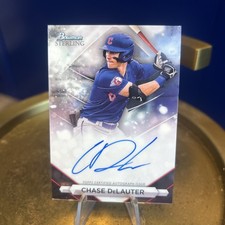 2023 Bowman Sterling Chase Delauter  Auto Cleveland Guardians
