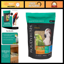 Nutritious Bird Food Pellets - Daily Maintenance Feed for Parrots  Birds, 10lb